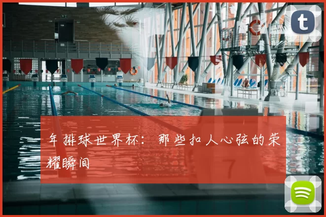 年排球世界杯：那些扣人心弦的荣耀瞬间