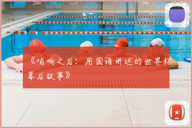 《哨响之后:用国语讲述的世界杯幕后故事》