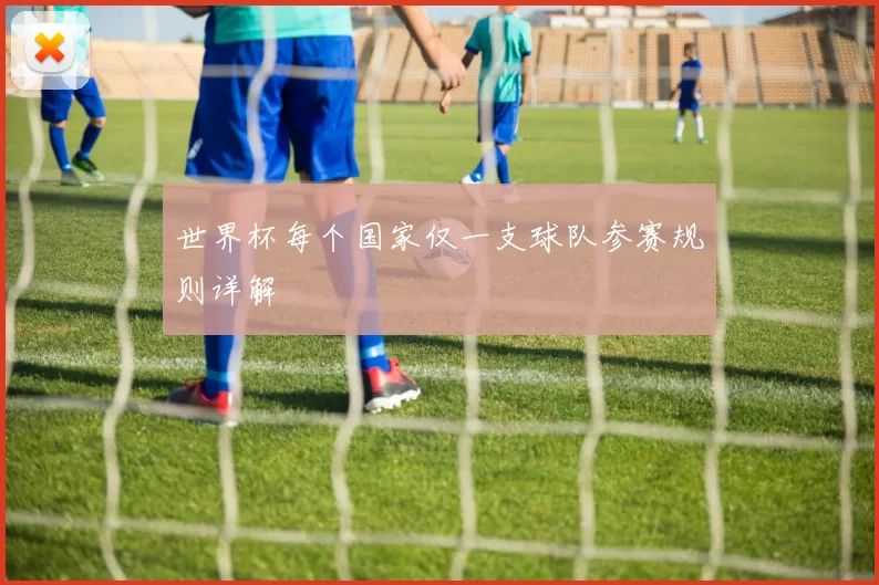 世界杯每个国家仅一支球队参赛规则详解