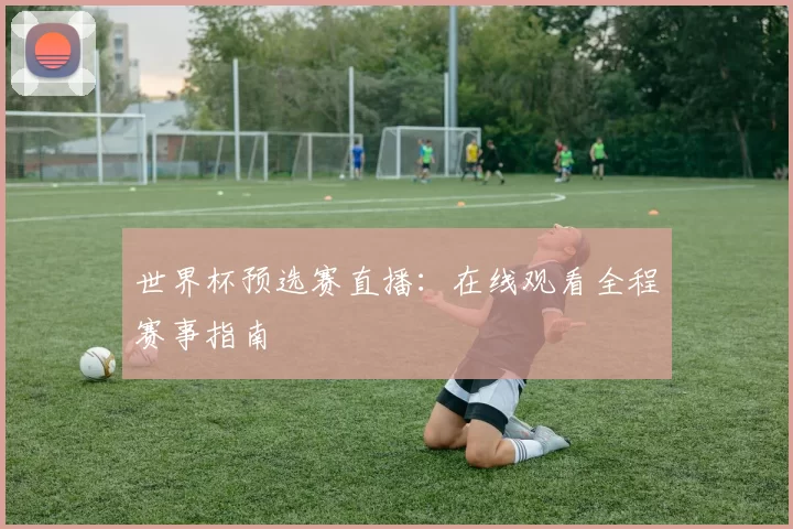世界杯预选赛直播:在线观看全程赛事指南